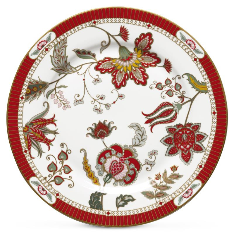 Piatto porc.NB Ø 19,5 cm. KASHMIR