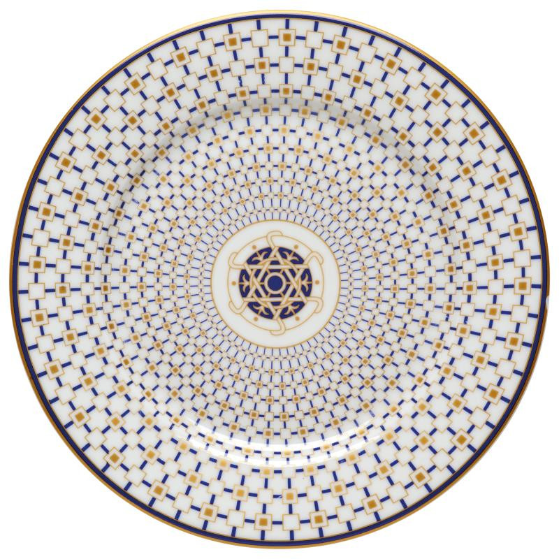 Piatto porc.NB Ø 19,5 cm. CHARLES