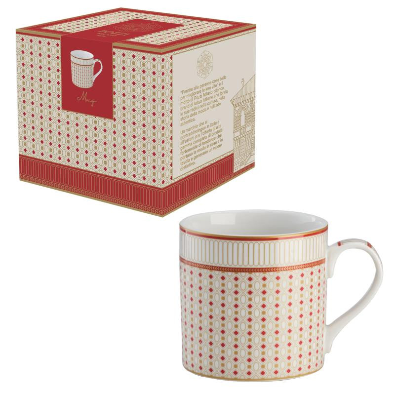 Mug singolo 400 ml in NB in color box IMPERIAL