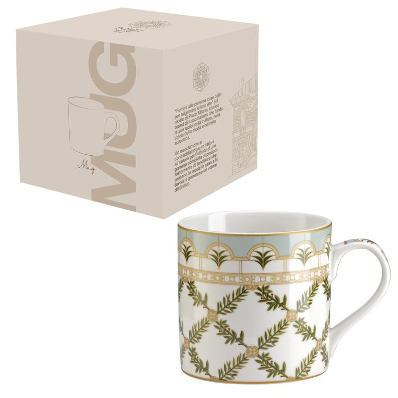 Mug singolo 400 ml in NB in color box ROSITA
