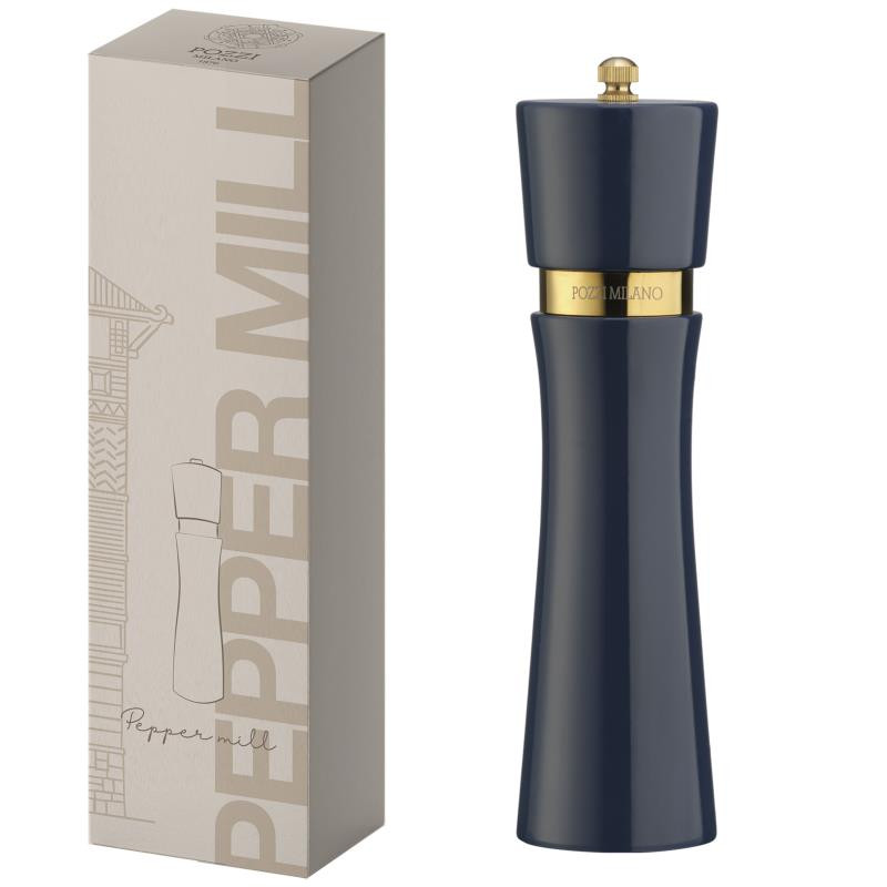 Macina pepe in legno h 21 cm in gift box