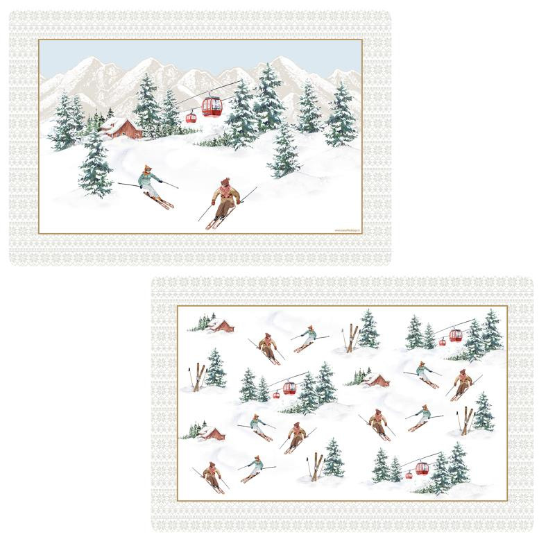 Tovaglietta PPL 45x30 fronte/retro CHALET