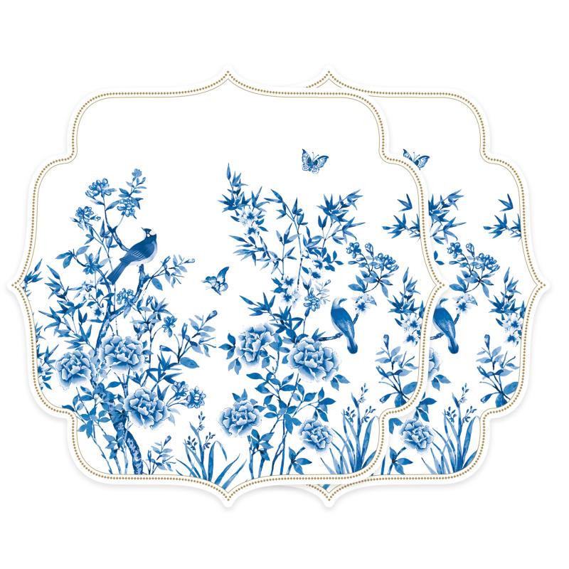 Set 2 tovagliette sagomate in PP 34,5x34,5 cm PARADISE GARDEN