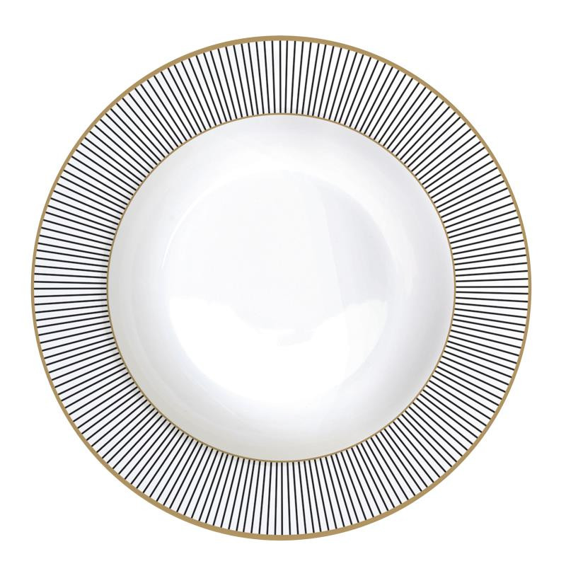 Piatto fondo in porc.Ø 21,5 cm. PALAZZO