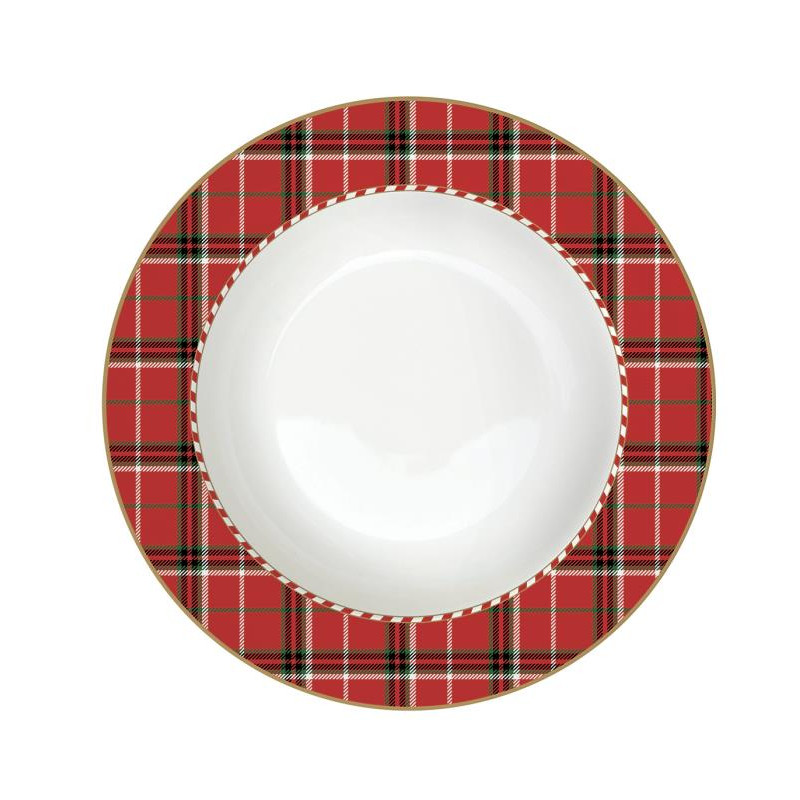 Piatto fondo in porc.Ø 21,5 cm. VINTAGE NUTCRACKER