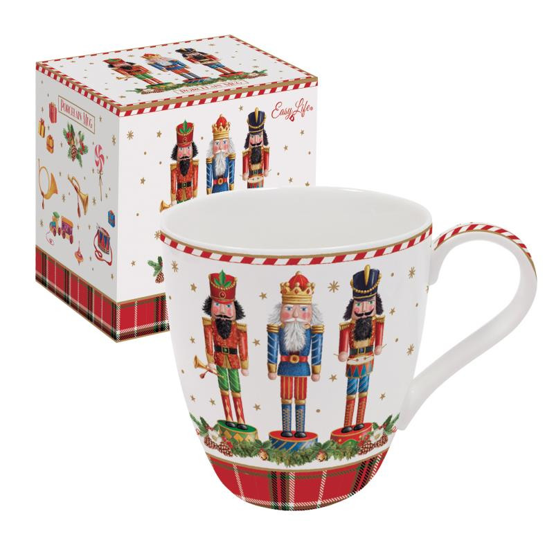 Tazza 350 ml in porc.in c.b. VINTAGE NUTCRACKER