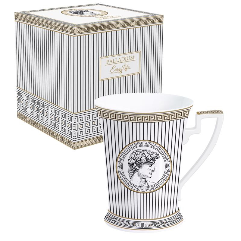 Mug 300 ml in porcellana in color box PALLADIUM
