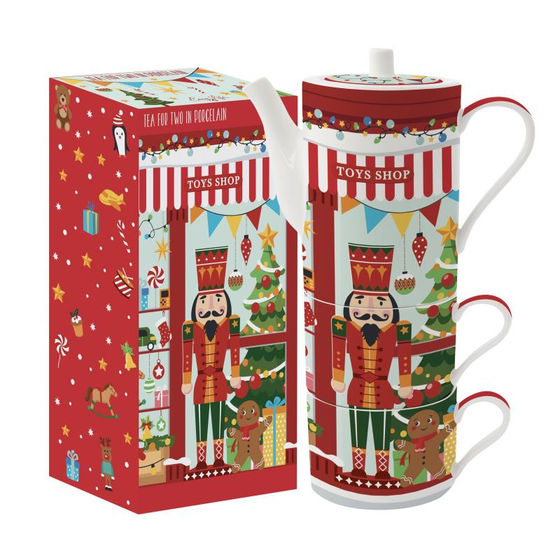 Porcelain tea for two 500 ml in colour box TOYS SHOP