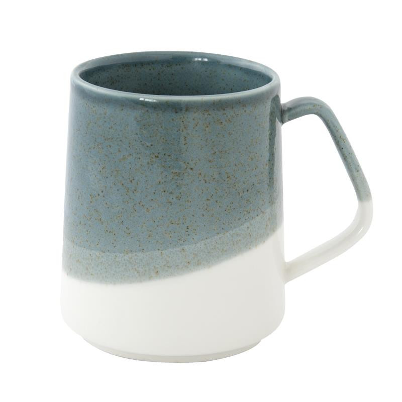 Mug 380 ml in porc. DOUBLE GREEN