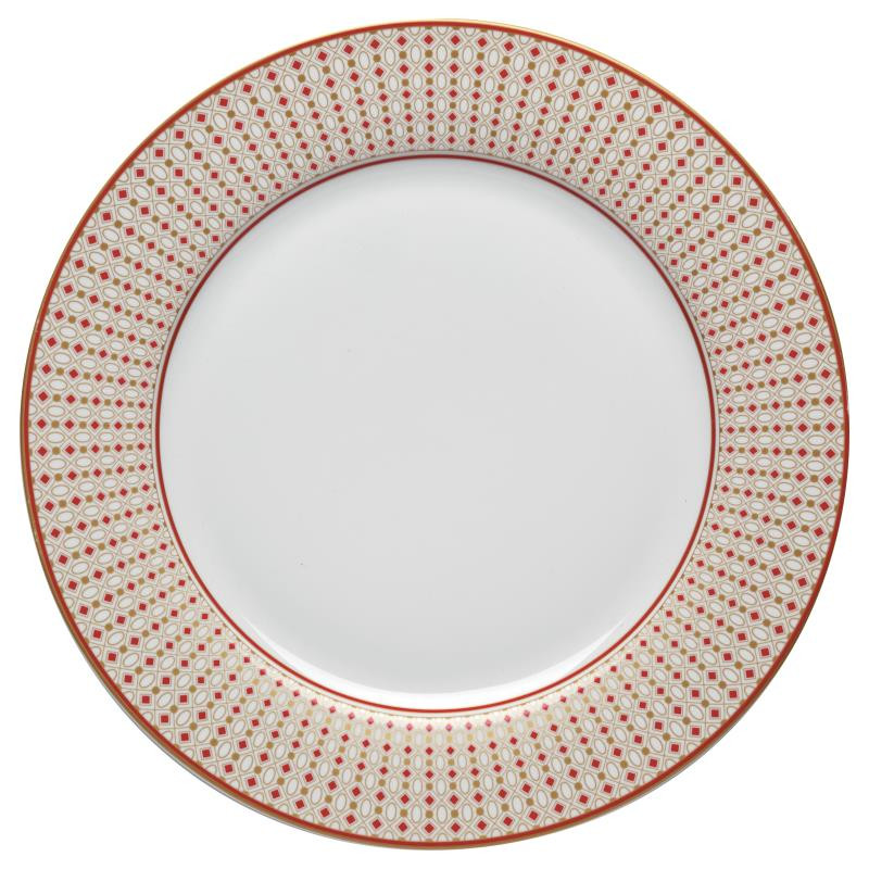 Piatto piano in porc.NB Ø 27 cm. IMPERIAL