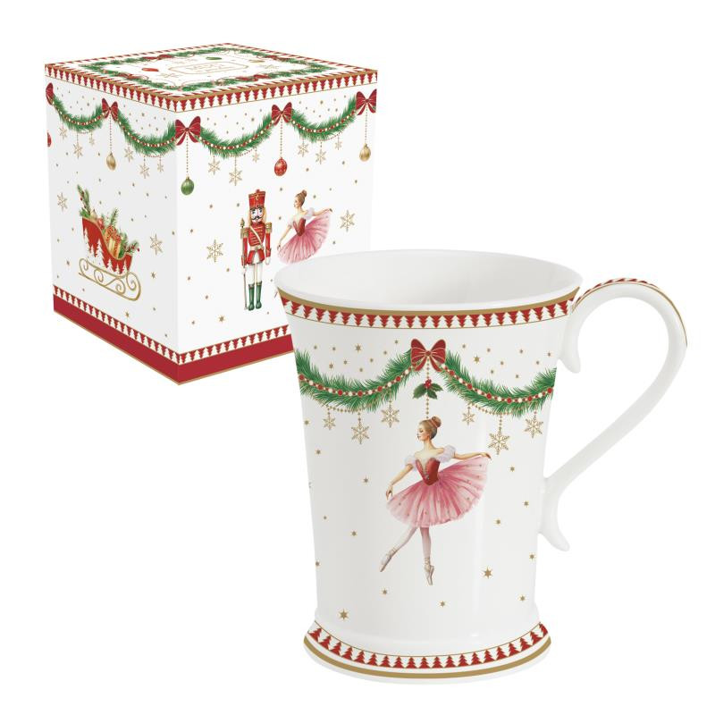 Mug 300 ml in porcellana in color box MAGIE DE NOEL
