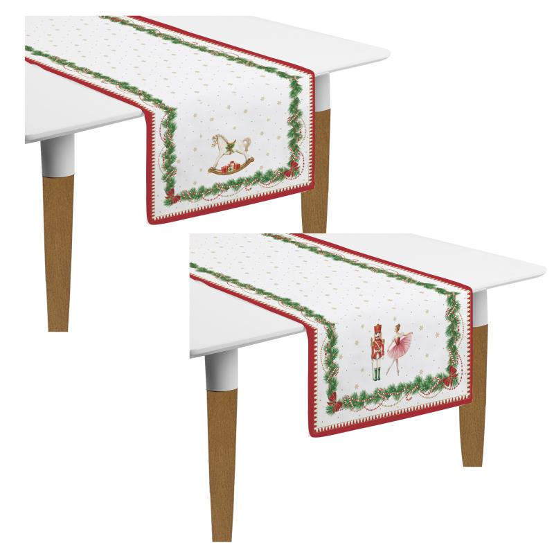 Set 2 runner 140x45 cm MAGIE DE NOEL