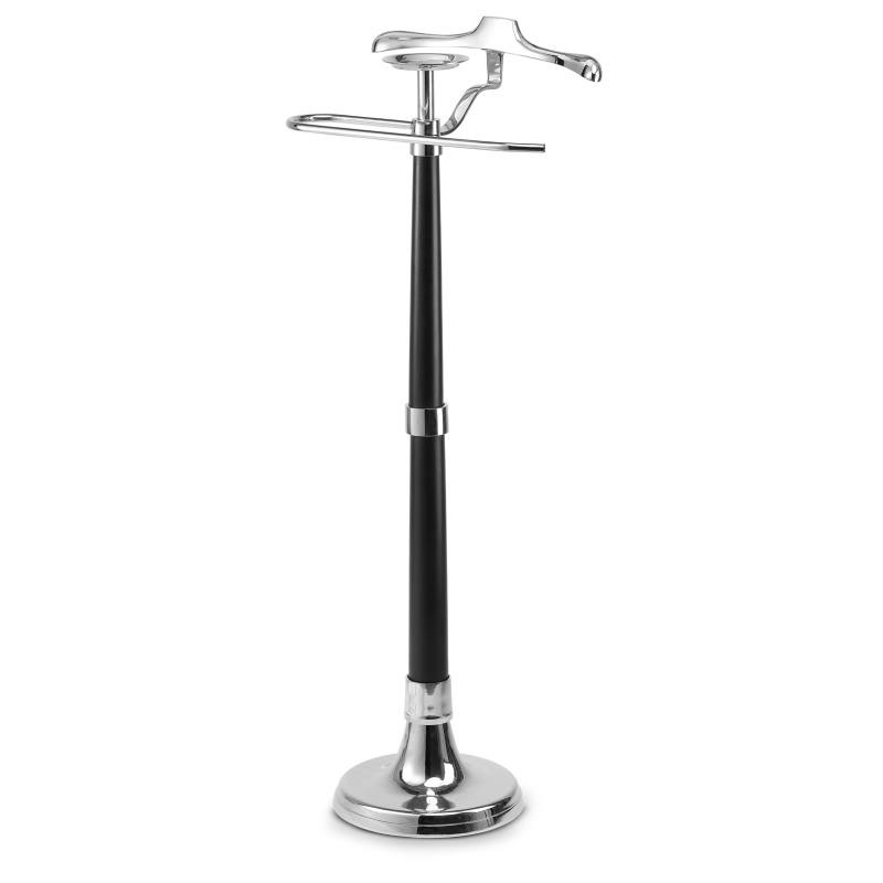 Servomuto in alluminio con asta in legno in gift box NERO