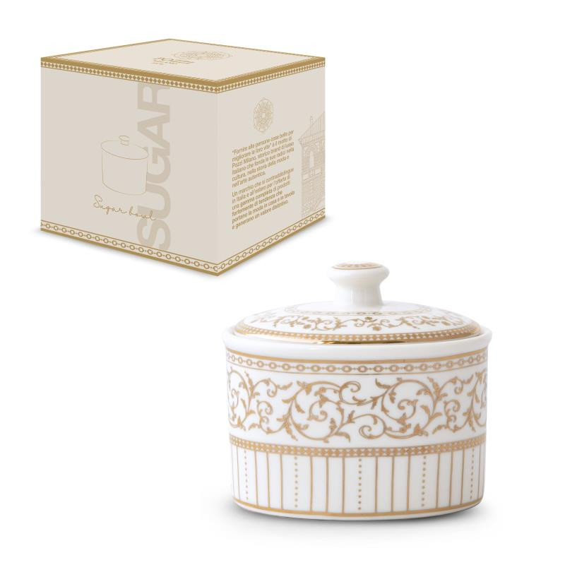 Zuccheriera 300ml in NB in color box GOLDEN