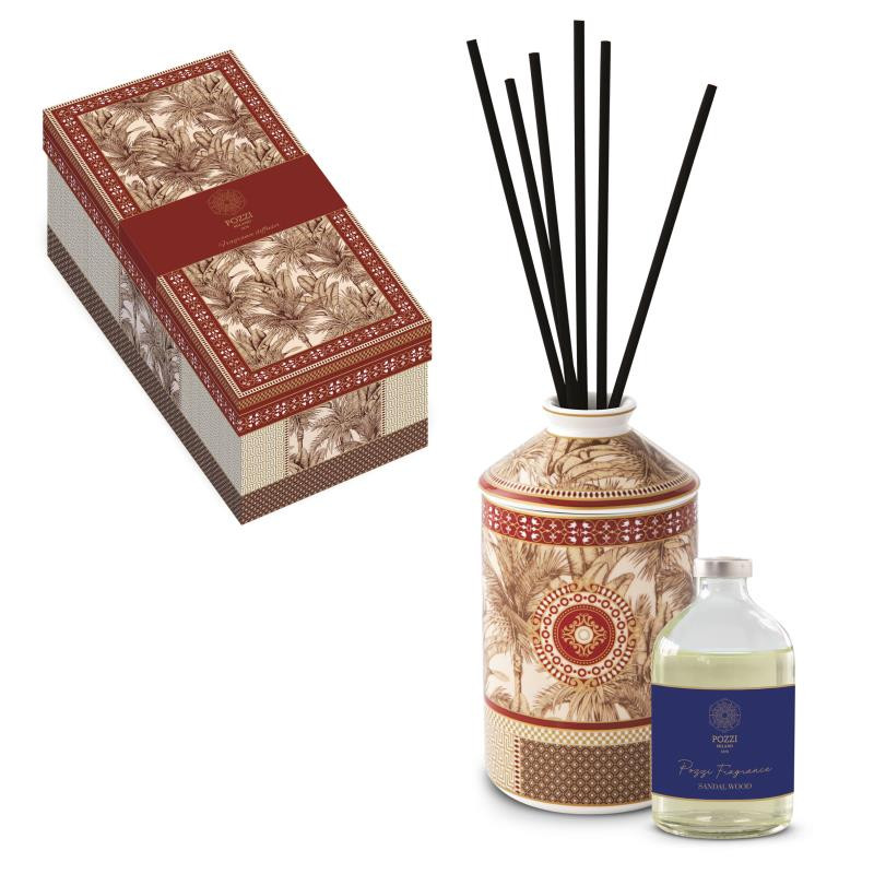 Diffusore di essenze cap. 400 ml in gift box LIVING TROPICAL