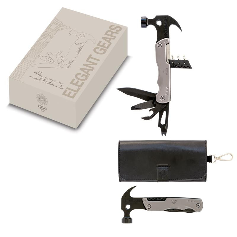 Martello multi-funzione in gift box nero