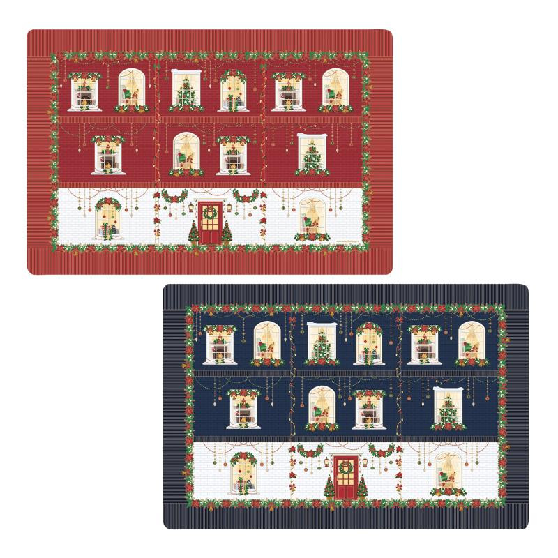 Tovaglietta PPL 45x30 fronte/retro FESTIVE AVENUE