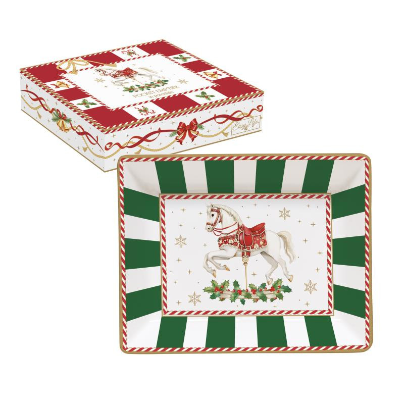 Svuotatasche 14x11 cm in color box CHRISTMAS TALE